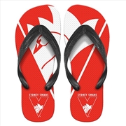 Buy AFL - Sydney Swans Thongs - M