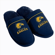 Buy AFL - West Coast Eagles Slippers - S8-9
