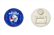 Buy AFL - Western Bulldogs Bottle Opener Magnet