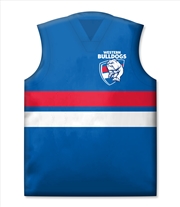 Buy AFL - Western Bulldogs Guernsey Shape Cushion
