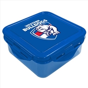 Buy AFL - Western Bulldogs Snack  Container