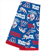 Buy AFL - Western Bulldogs Tea Towel