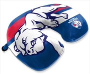 Buy AFL - Western Bulldogs Travel Pillow