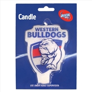 Buy AFL - Western Bulldogs Logo Candle