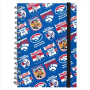 Buy AFL - Western Bulldogs Hard Cover Notebook