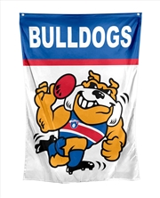 Buy AFL - Western Bulldogs Retro Wall Flag