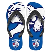 Buy AFL - Western Bulldogs Thongs - M
