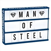 Buy Dc Comics Superman Light Up Box W Letter