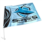 Buy NRL - Cronulla Sharks Car Flag