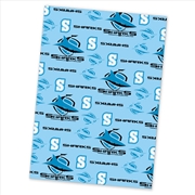 Buy NRL - Cronulla Sharks Wrapping Paper