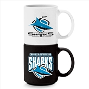 Buy NRL - Cronulla Sharks Stackable Mugs