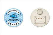 Buy NRL - Cronulla Sharks Bottle Opener Magnet