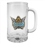 Buy NRL - Gold Coast Titans Metal Badged Stein
