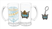 Buy NRL - Gold Coast Titans Heritage Stein Pack