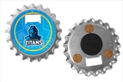 Buy NRL - Gold Coast Titans 3 In 1 Bottle Opener
