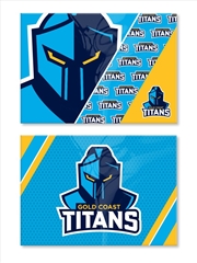 Buy NRL - Gold Coast Titans Set Of 2 Magnets