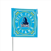 Buy NRL - Gold Coast Titans Square Flag