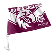 Buy NRL - Manly Sea Eagles Car Flag