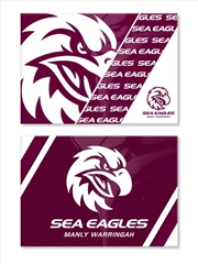 Buy NRL - Manly Sea Eagles Set Of 2 Magnets