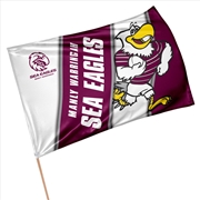 Buy NRL - Manly Sea Eagles Retro Game Day Flag