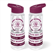 Buy NRL - Manly Sea Eagles Tritan Bottle W Bands