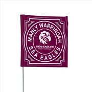 Buy NRL - Manly Sea Eagles Square Flag