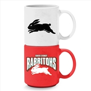 Buy NRL - Rabbitohs Stackable Mugs