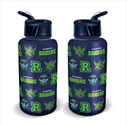 Buy NRL - Raiders Flip Drink Bottle