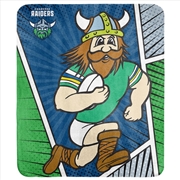 Buy NRL - Raiders Coral Fleece Rug
