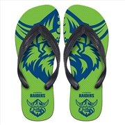 Buy NRL - Raiders Thongs - M