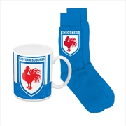 Buy NRL - Roosters Heritage Mug & Sock Pk