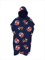 Buy NRL - Roosters Youth Hooded Beach Towel