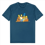 Buy Simpsons Simpsons Family Group Tee - L