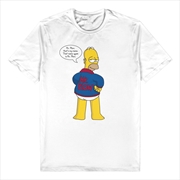 Buy Simpsons Simpsons Mr Plow Tee - S