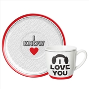 Buy Star Wars Star Wars I Love U Mug &Saucer