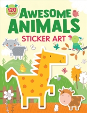 Buy Awesome Animals Sticker Art