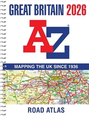 Buy Great Britain A-Z Road Atlas 2026
