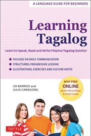 Buy Learning Tagalog