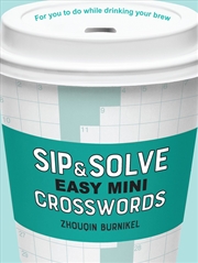 Buy Sip & Solve Easy Mini Crosswords