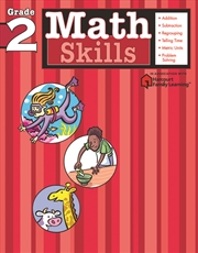 Buy Math Skills: Grade 2 (Flash Kids Harcourt Family Learning
