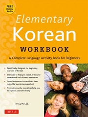 Buy Elementary Korean Workbook