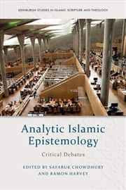Buy Analytic Islamic Epistemology