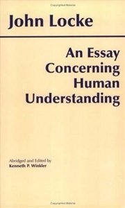 Buy An Essay Concerning Human Understanding