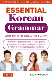Buy Essential Korean Grammar