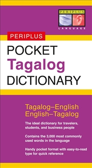 Buy Pocket Tagalog Dictionary