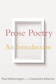 Buy Prose Poetry