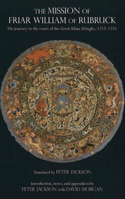 Buy The Mission of Friar William of Rubruck