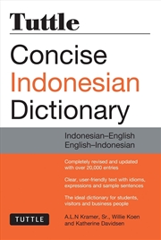 Buy Tuttle Concise Indonesian Dictionary