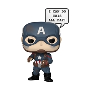Buy Pop! Sayings - Captain America 'I Can Do This All Day' Convention Exclusive Pop! Vinyl [RS]