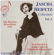 Buy Jascha Heifetz Coll 5: Russian Recordings 1911